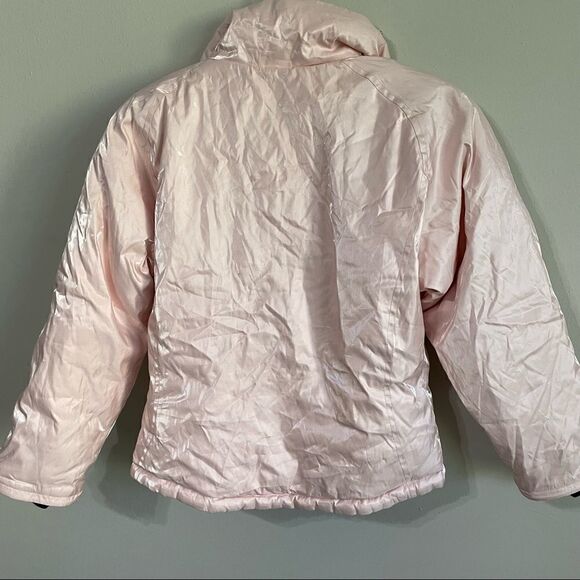 Revolve NILS iridescent Pink Ski Jacket Puffer Coat - Picture 11 of 16